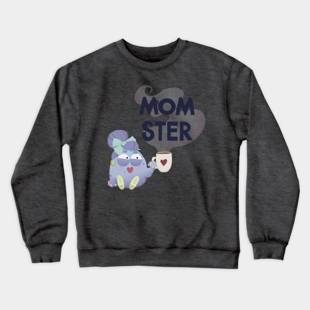 Momster Crewneck Sweatshirt by JCW Illustrates